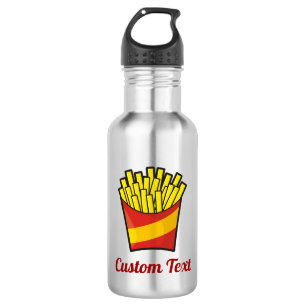 French Fries Water Bottle