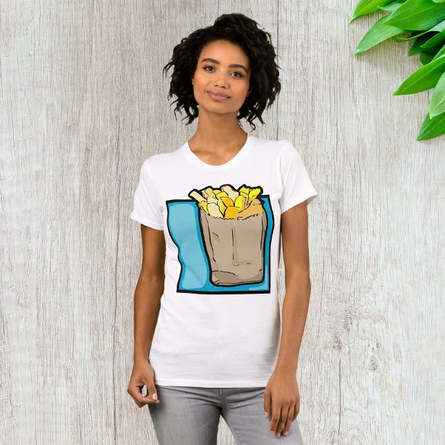 French Fries Womens T-Shirt (Creator Uploaded)