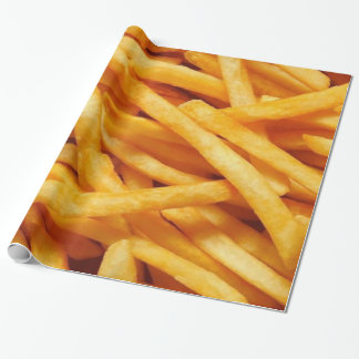French Fries Wrapping Paper