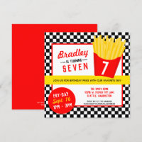French Fry Birthday Party