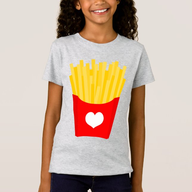 French Fry Love T-Shirt (Front)