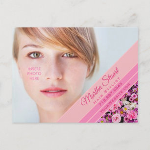 French Garden - Announcement Postcard