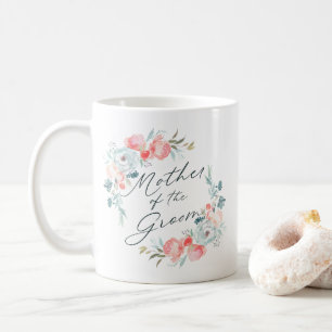 French Garden Floral Peony Mother of the Groom Coffee Mug