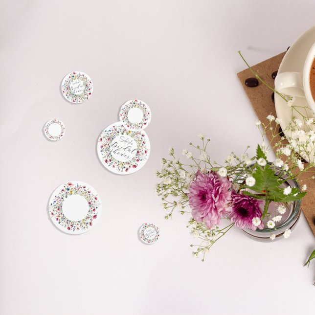 French Garden Party flower bridal shower Confetti (French Garden Party flower bridal shower Confetti)