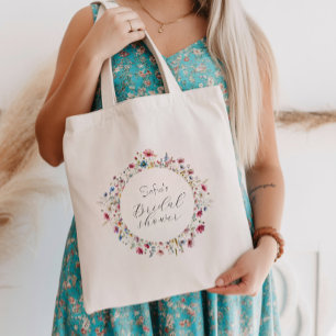 French Garden Party flower bridal shower Tote Bag