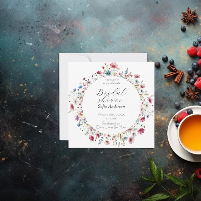 French Garden Party flower Invitation (Creator Uploaded)