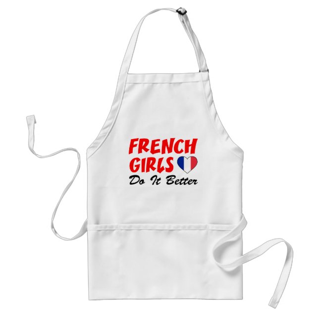 French Girls Do It Better Apron (Front)