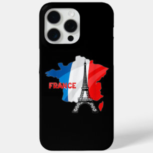 French girls, france flag kids, france women iPhone 15 pro max case