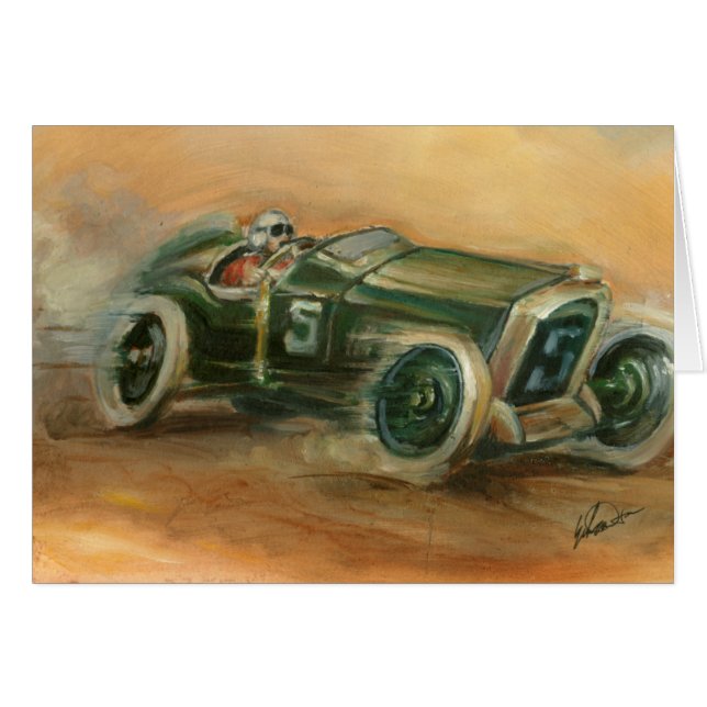 French Grand Prix Racecar by Ethan Harper (Front Horizontal)
