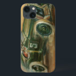 French Grand Prix Racecar by Ethan Harper iPhone 13 Case<br><div class="desc">Take a trip in the way back machine with this painting of a French Grand Prix racecar by Ethan Harper. You can feel how fast the car is travelling thanks to the dust cloud trailing in the wake of the vehicle. Grab a copy to place on your wall!</div>