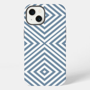 French Grey Diamond Chevron @ Emporiomoffa iPhone 13 Case