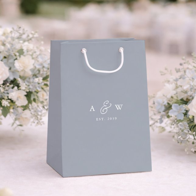 French Grey Wedding Welcome Gift Bag (Creator Uploaded)