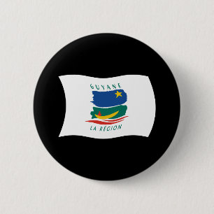 French Guiana Flag Button