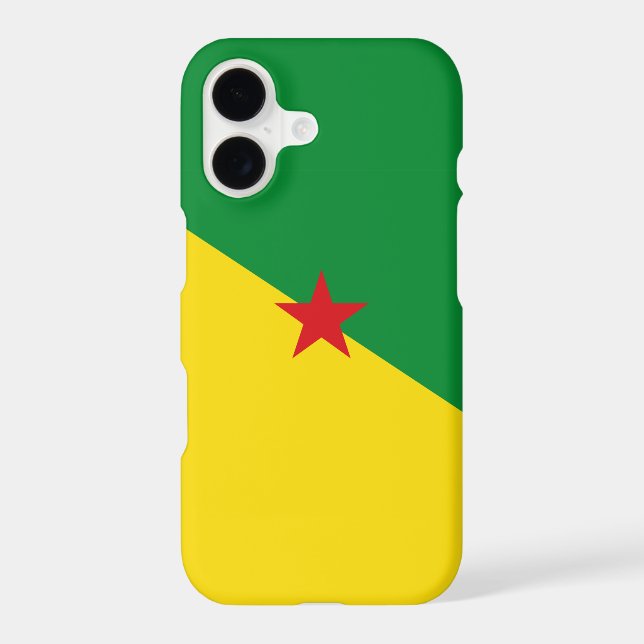 French Guiana flag Phone Case (Back)
