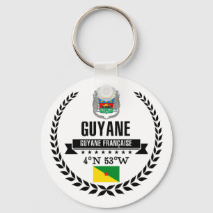 French Guiana Key Ring
