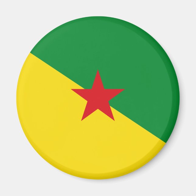 french guiana magnet (Front)