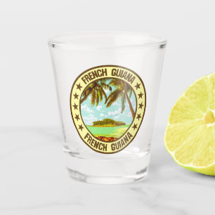 French Guiana                                      Shot Glass