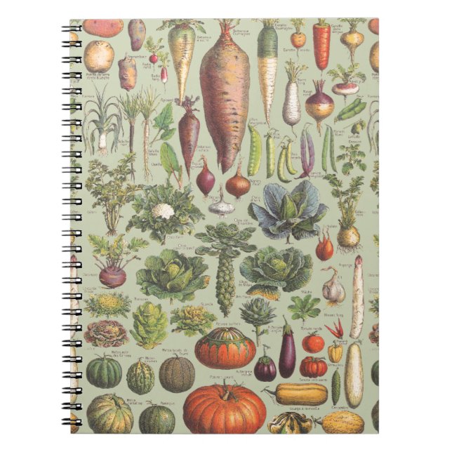 French Guide To The Garden Notebook (Front)