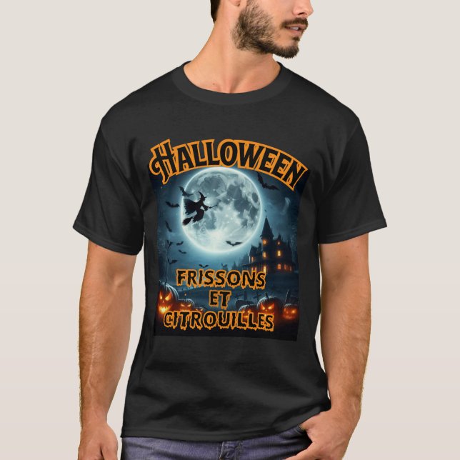 French Halloween T-Shirt (Front)