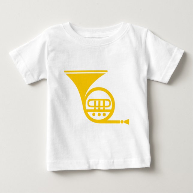 French Horn - Amber Baby T-Shirt (Front)