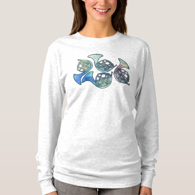 French Horn Band Class                             T-Shirt (Front)