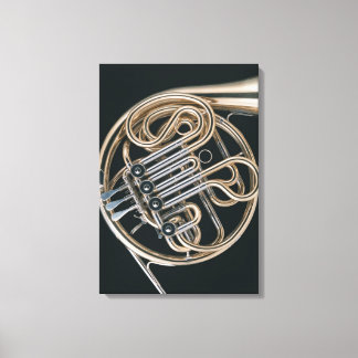 French Horn Canvas Print