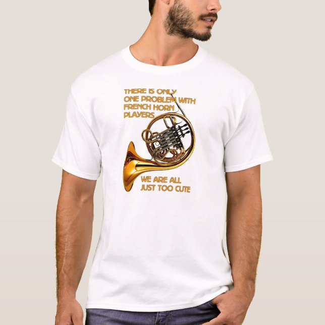 French Horn Cutie T-Shirt (Front)
