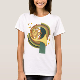 French Horn Deco T-Shirt