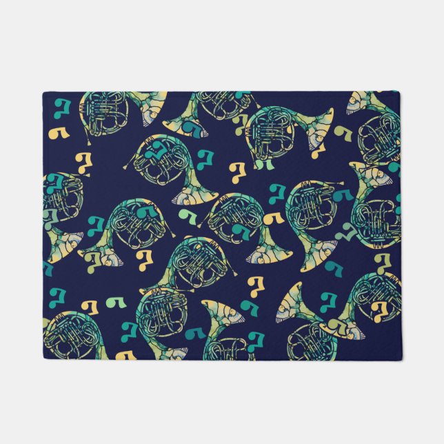 French Horn Doormat (Front)