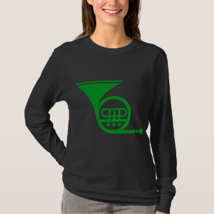French Horn - Grass Green T-Shirt