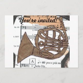 (French) Horn invitation