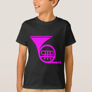 French Horn - Magenta T-Shirt