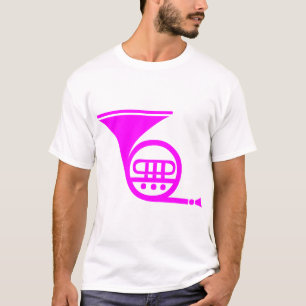 French Horn - Magenta T-Shirt