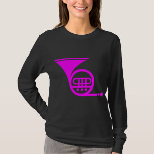 French Horn - Magenta T-Shirt