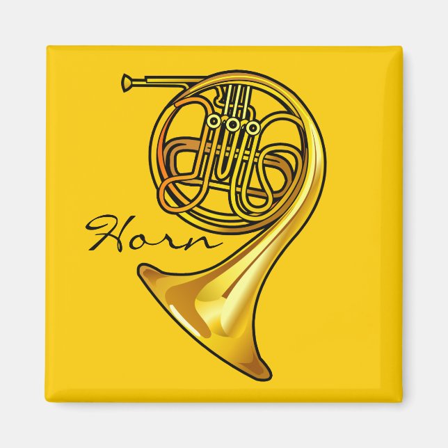 French Horn Magnet (Front)