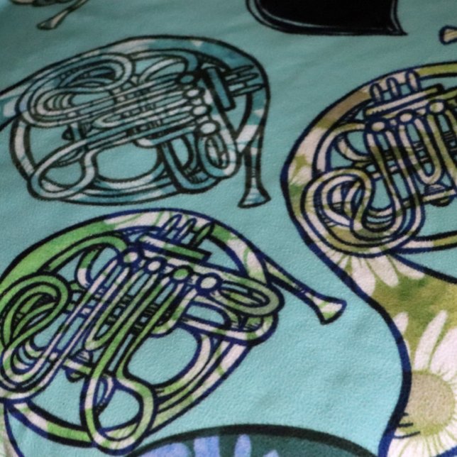 French Horn Marching Band Class Teacher           Sherpa Blanket (Creator Uploaded)
