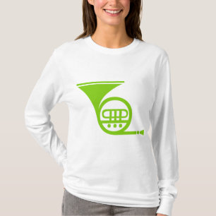 French Horn - Martian Green T-Shirt