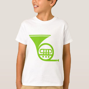 French Horn - Martian Green T-Shirt