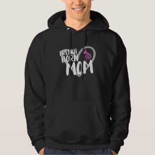 French Horn Mom Heart  French Horn Player  1 Hoodie