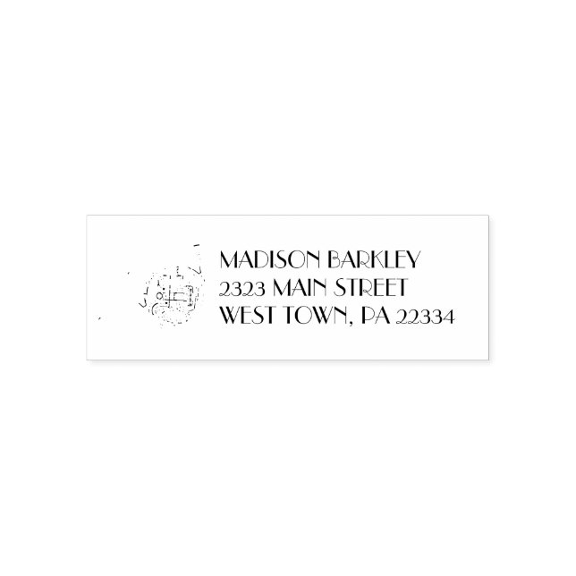 French Horn Musician Band Teacher Self-inking Stamp (Design)