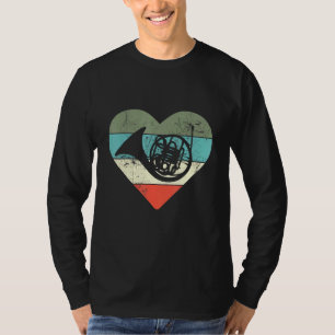 French Horn Players Player Marching Band Musical I T-Shirt