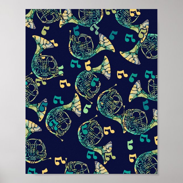 French Horn Poster (Front)