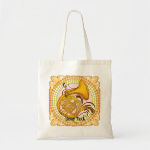 French Horn Rhythm tote bag
