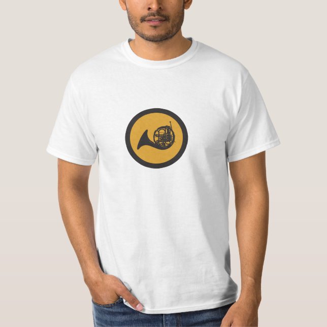 French Horn T-shirt (Front)
