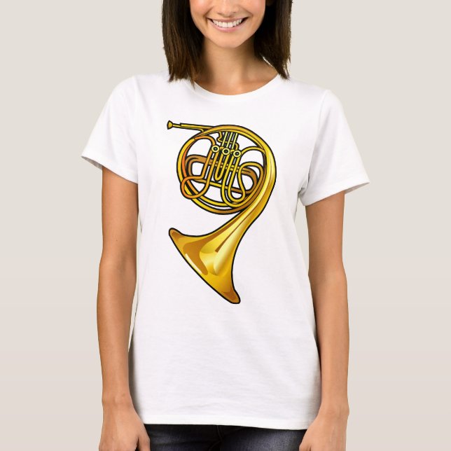 French Horn T-shirt (Front)