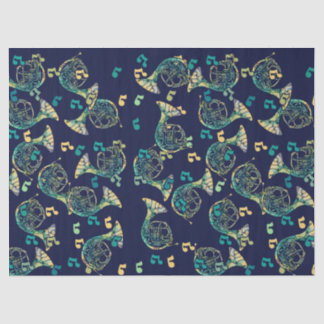 French Horn Tissue Paper