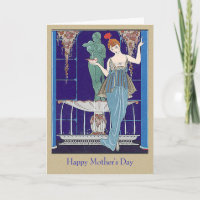French Illustration Mother's Day Card