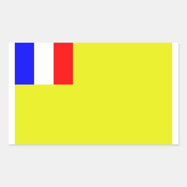 French Indochina Rectangular Sticker (Front)
