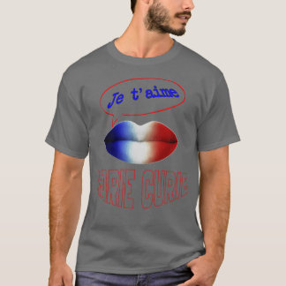 FRENCH KISS JE TAIME MARIE CURIE T-Shirt