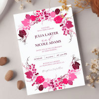 French Kissed Sweet Berry Grapes Flowers Wedding